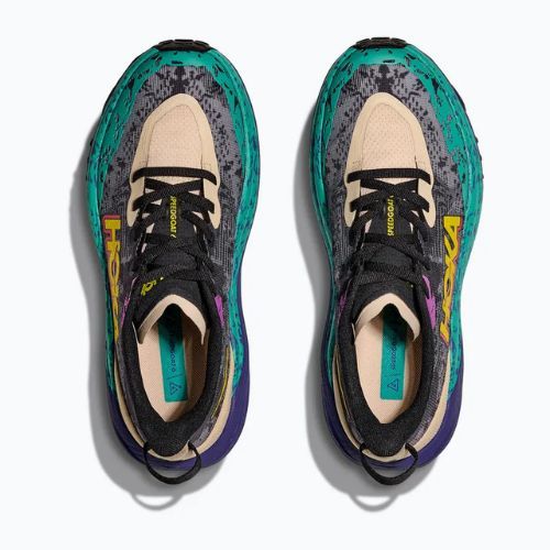 Női futócipő HOKA Speedgoat 6 oatmeal/mountain iris