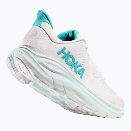 Női futócipő HOKA Clifton 10 fehér/cielo kék