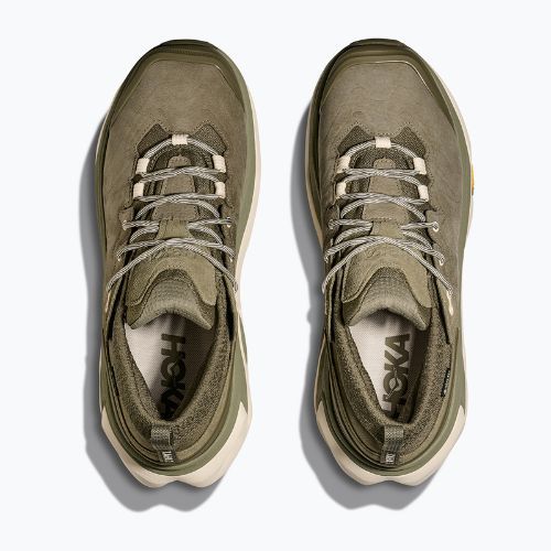 Férfi túrabakancs HOKA Kaha 3 Low GTX eukaliptusz/nyírfa