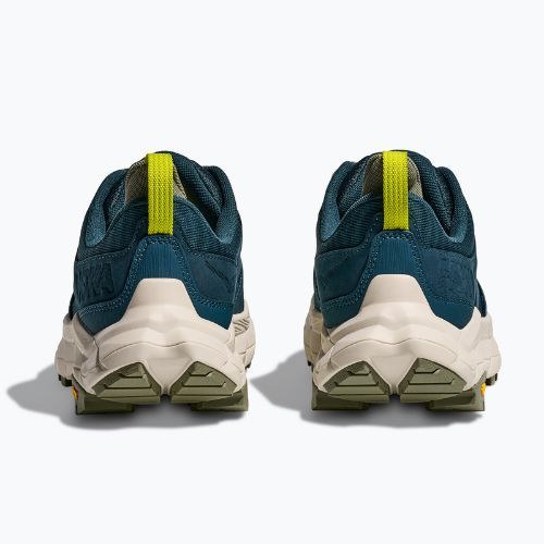 HOKA férfi túrabakancs Anacapa Breeze Low kék szürkület/zabtej