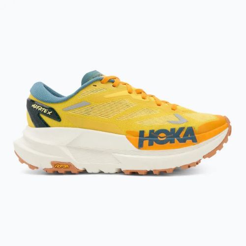 Férfi futócipő Hoka Mafate X zest/mountain fog