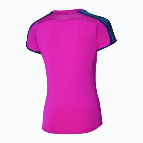 Női póló Mizuno Frontier Tee W fuchsia purple
