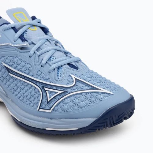 Női teniszcipő Mizuno Wave Exceed Tour 6 CC bel air blue/ bellwether blue/ white