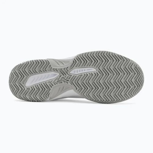 Női teniszcipő Mizuno Break Shot 5 CC white/ ultimate gray/ harbor mist