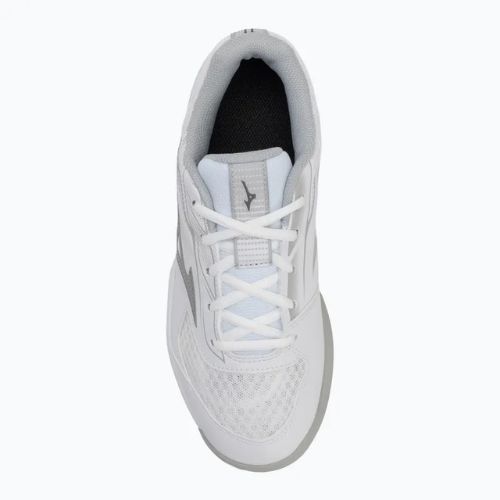 Női teniszcipő Mizuno Break Shot 5 CC white/ ultimate gray/ harbor mist