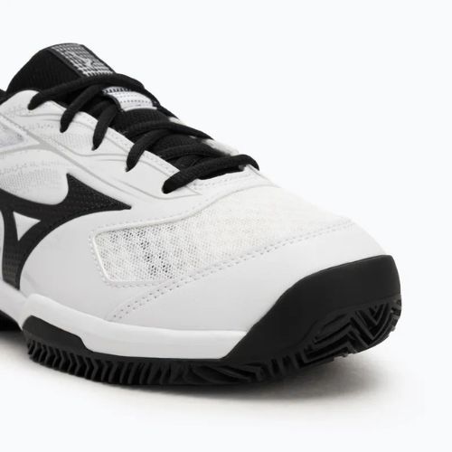Férfi teniszcipő Mizuno Break Shot 5 CC white/ black/ harbor mist