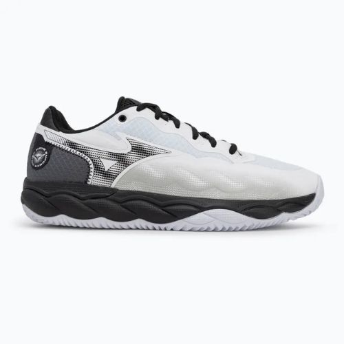 Férfi teniszcipő Mizuno Wave Enforce Court CC white/ black/ iron gate