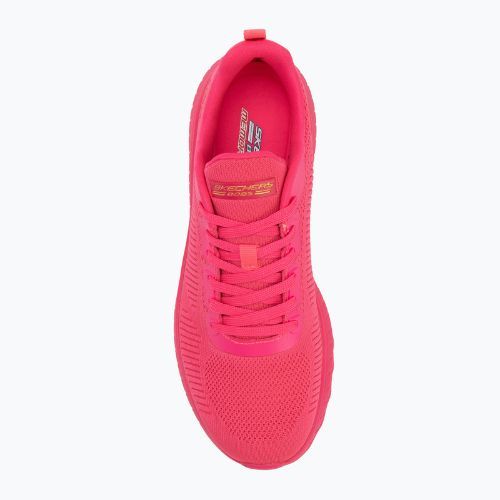 Női SKECHERS Bobs Squad Chaos Cool Rythms rózsaszín cipő