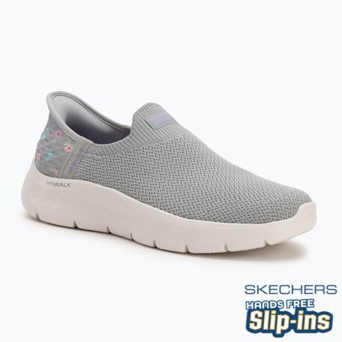 SKECHERS női cipő Go Walk Flex Sunset Rose szürke/lilaszürke
