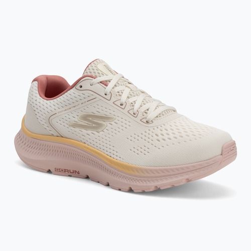 SKECHERS Go Run Consistent 2.0 Mile Marker női futócipő natúr rózsaszín