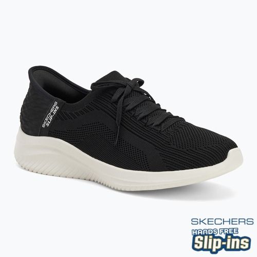 Női SKECHERS Ultra Flex 3.0 Brilliant Path fekete/fehér cipő