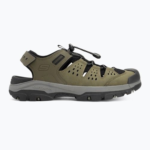 SKECHERS férfi Tresmen Menard olíva szandálok