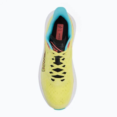 Férfi futócipő HOKA Mach 6 yuzu/cielo kék