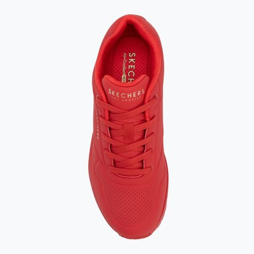 SKECHERS női cipő Uno Stand On Air piros