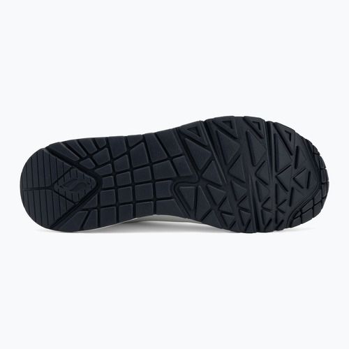 SKECHERS Uno Stand On Air női cipő fehér durabuck/navy/piros szegély/mesh