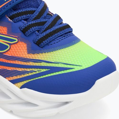 SKECHERS Flex-Glow gyermekcipő Ultra kék/menta