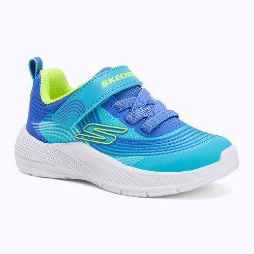 SKECHERS Microspec Advance gyermek cipő türkizkék