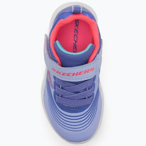 SKECHERS Microspec Advance levendula/rózsaszín gyermekcipő
