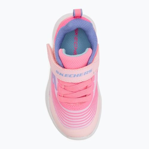 SKECHERS Microspec Advance világos rózsaszín gyermekcipő
