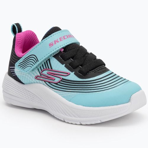 SKECHERS Microspec Advance aqua/lila gyermekcipő