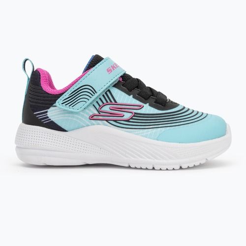 SKECHERS Microspec Advance aqua/lila gyermekcipő