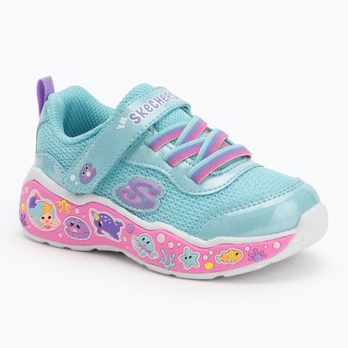 SKECHERS gyerekcipő Play Scene Fun Squad türkizkék