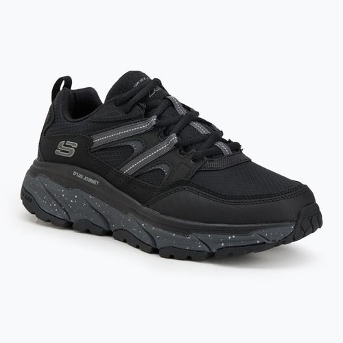 SKECHERS férfi cipő D'Lux Journey fekete/szénsárga