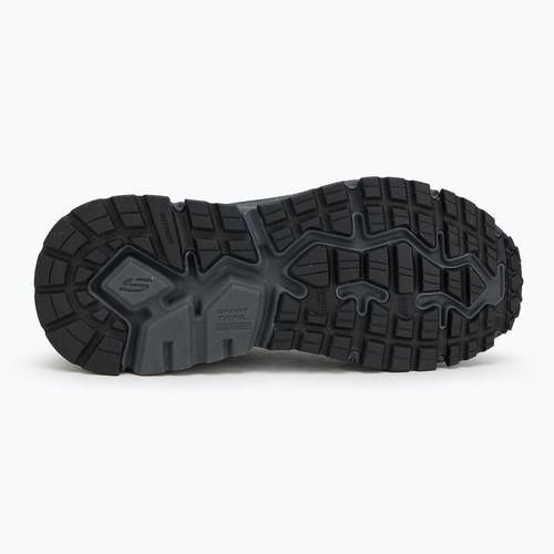SKECHERS férfi cipő D'Lux Journey fekete/szénsárga