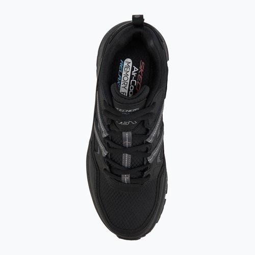 SKECHERS férfi cipő D'Lux Journey fekete/szénsárga