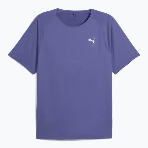 Férfi futópóló PUMA Run Cloudspun Tee kék kristály