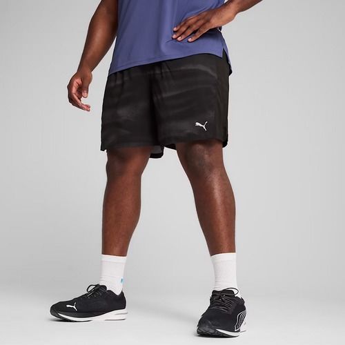 Férfi futónadrág PUMA Run Velocity AOP 7" puma fekete