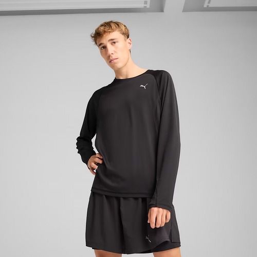 Férfi futó hosszú ujjú PUMA Run Velocity Poly puma fekete puma fekete
