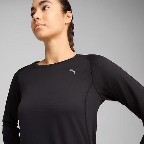 Női futó hosszú ujjú PUMA Run Velocity Poly puma fekete puma fekete
