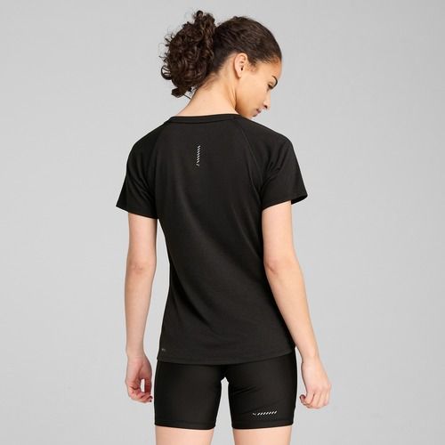 Női futópóló PUMA Run Velocity Tee Tri-Blend puma fekete