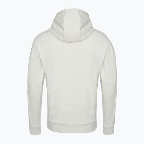 Férfi tenisz pulóver Nike Court Dri-Fit Heritage Hoodie világos árnyalatú fa barna / halvány elefántcsont