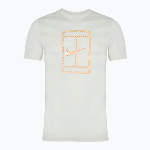 Férfi Nike Court Dri-FIT teniszpóló világos narancsfa barna