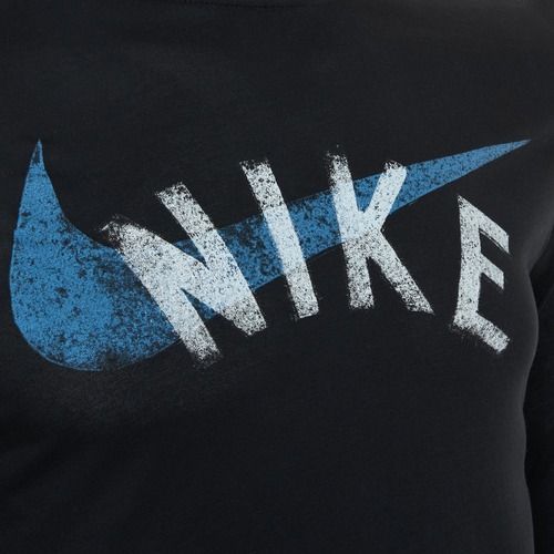 Férfi Nike Dri-FIT Fitness hosszú ujjú ruha fekete