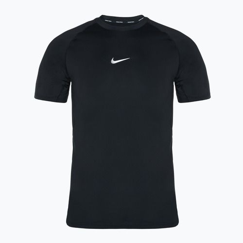 Férfi edzőpóló Nike Pro Dri-FIT Slim SS fekete/fehér
