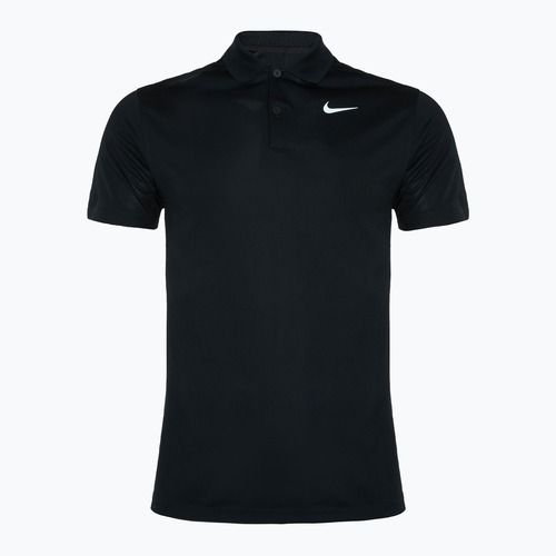 Férfi Nike Court Dri-Fit tenisz póló fekete/fehér