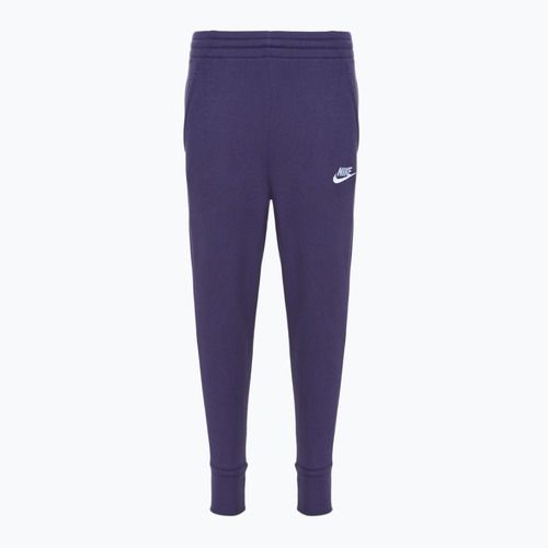 Nike Sportswear Club Fleece gyermek nadrág sötét mazsola / sötét mazsola / fehér