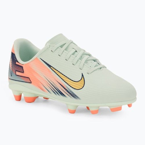 Nike Vapor 16 Club Mercurial Dream Speed FG/MG Jr gyermek labdarúgócipő alig zöld/bíbor pulzus/metál arany érme