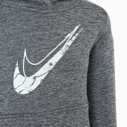 Nike Multi Stain Repel Therma-FIT gyermek pulóver fekete/ világos füstszürke/ szürkéskék/ fehér