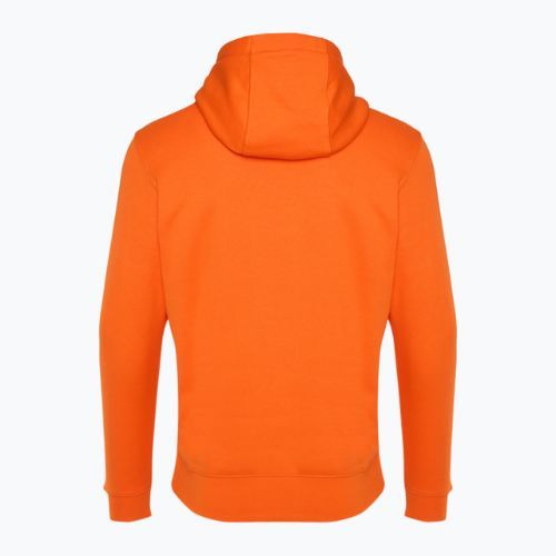 Férfi Nike Sportswear Club Fleece kapucnis pulóver biztonsági narancssárga/ biztonsági narancssárga/ fehér