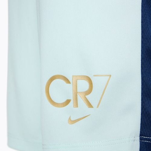 Nike CR7 Academy Dri-FIT gyermek futball rövidnadrág alig zöld/ kék üres/ metálarany