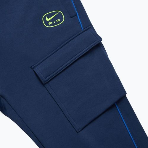 Férfi Nike Air Fleece Cargo nadrág éjfekete tengerészkék/ volt színben