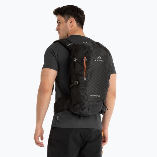 KADVA Escapada 20 l fekete túrahátizsák