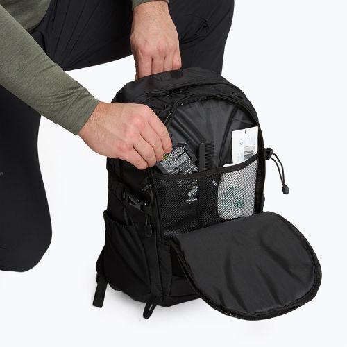 KADVA túrahátizsák laptop zsebbel Krok 25 l fekete