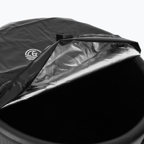 AQUASTIC rozmár medence BrrFree 382L cseppvarrás fekete