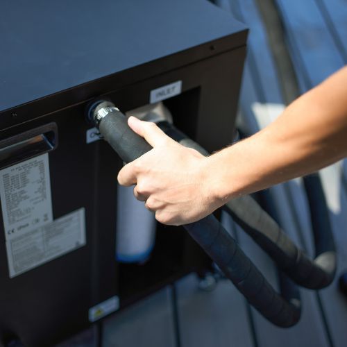 AQUASTIC BrrFree fekete hűtő/fűtő aggregát