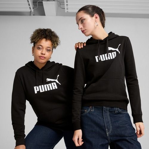 Női PUMA ESS No. 1 logós kapucnis puma fekete puma puma fekete